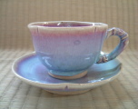 上野焼コーヒーカップの画像