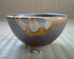上野焼ミニ盆栽鉢の画像